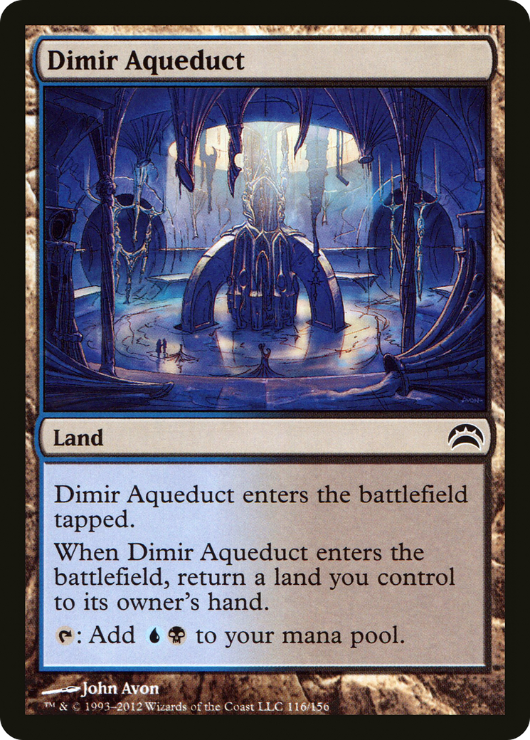 Dimir Aqueduct (PC2-116) - Planechase 2012 Foil