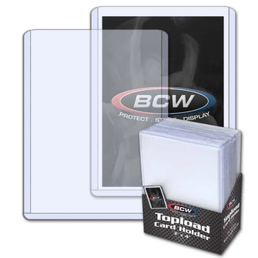BCW Toploader Card Holder - 3x4