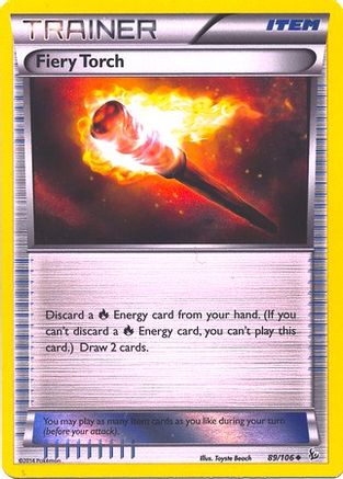 Fiery Torch (Sheen Holo) 089/106 - Miscellaneous Cards & Products Reverse Holofoil - Promo