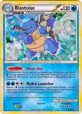 Blastoise (Cracked Ice Holo) 013/095 - Miscellaneous Cards & Products Holofoil - Promo