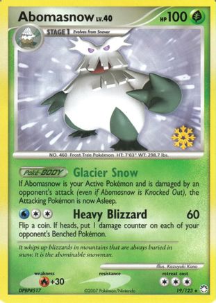 Abomasnow 19/123 - Countdown Calendar Promos - Promo