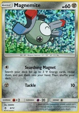 Magnemite 8/012 - McDonalds Promos 2018 Holofoil - Promo