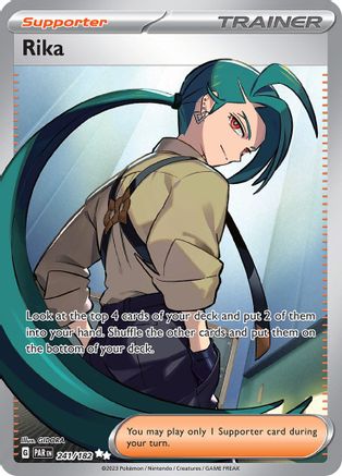 Rika 241/182 - SV04 Paradox Rift Holofoil - Ultra Rare