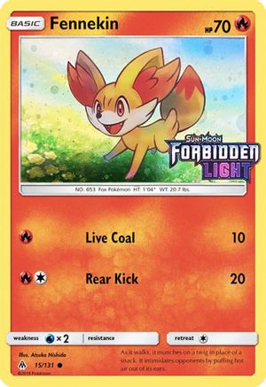 Fennekin (Toys R' Us Promo) 015/131 - SM Promos Holofoil - Promo