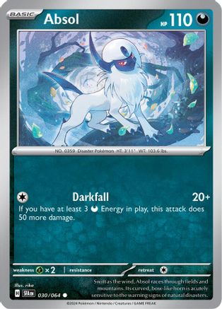 Absol 030- SV Shrouded Fable - Common