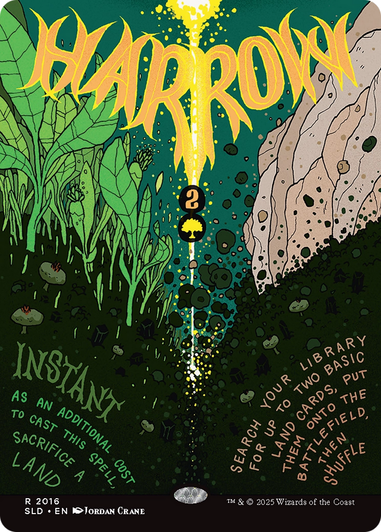 Harrow (SLD-2016) - Secret Lair Drop (Borderless) Foil