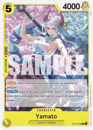 Yamato (Reprint) (ST13-016) - Starter Deck 28: GREEN/YELLOW Yamato