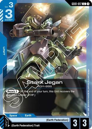 Stark Jegan (GD01-017) - Newtype Rising