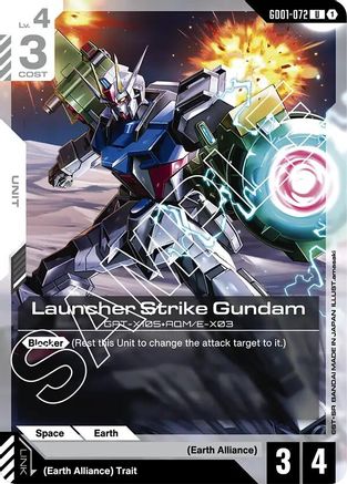 Launcher Strike Gundam (GD01-072) - Newtype Rising