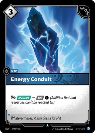 Energy Conduit (098/298) - Origins Foil