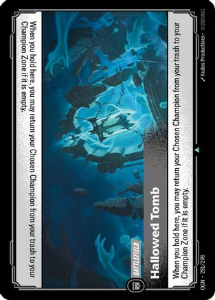 Hallowed Tomb (281/298) - Origins