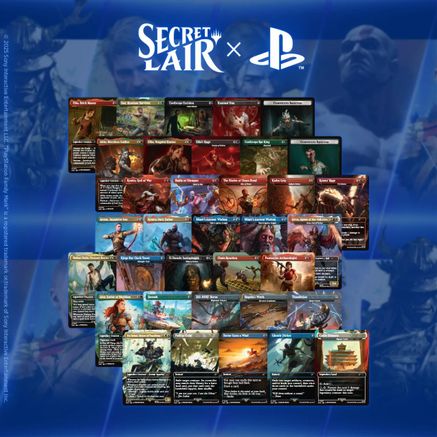 Secret Lair x Playstation: Non-Foil (Single sets)