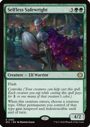 Selfless Safewright (ECL-193) - Lorwyn Eclipsed Foil