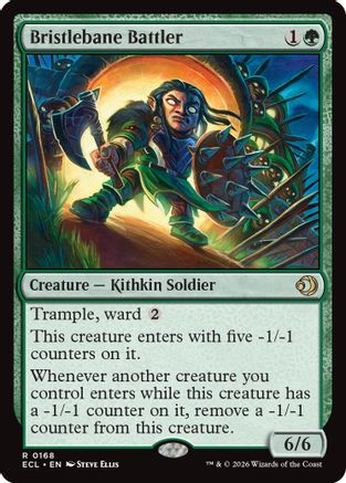 Bristlebane Battler (ECL-168) - Lorwyn Eclipsed Foil