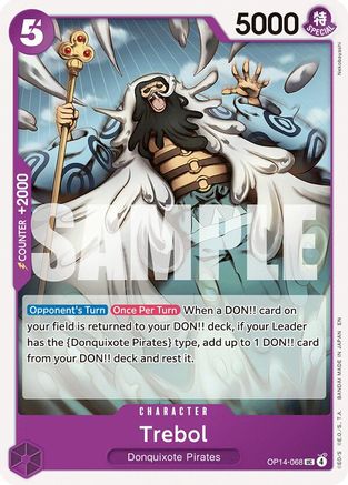 Trebol (OP14-068) - The Azure Sea's Seven