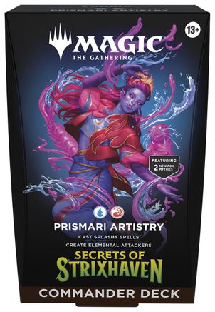 Secrets of Strixhaven Commander Deck - Prismari Artistry(Release Date Apr 17)