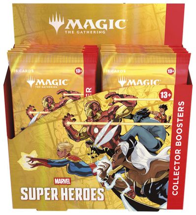 Marvel Super Heroes - Collector Booster Display (Release Date: June 19)