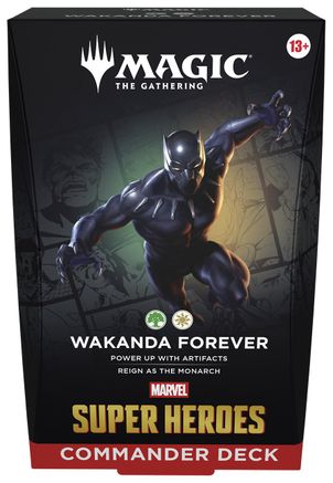 Marvel Super Heroes Commander Deck - Wakanda Forever (Release Date: June 19)