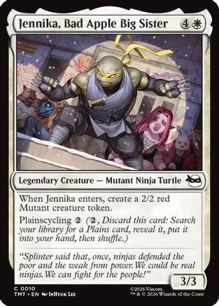 Jennika, Bad Apple Big Sister (TMT-010) - Teenage Mutant Ninja Turtles