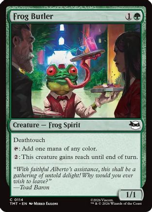 Frog Butler (TMT-114) - Teenage Mutant Ninja Turtles