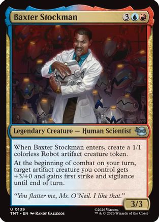 Baxter Stockman (TMT-139) - Teenage Mutant Ninja Turtles Foil