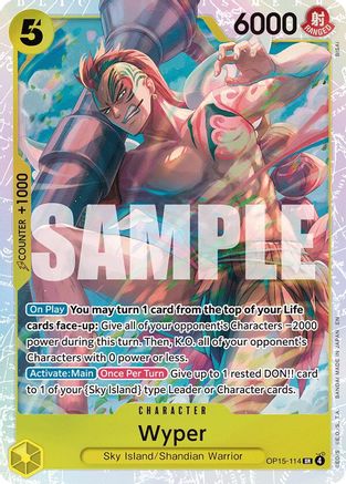 Wyper (OP15-114) - Adventure on Kami's Island Foil