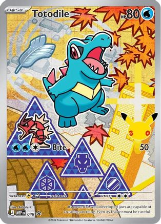 Totodile 048- ME Mega Evolution Promo Holofoil - Promo