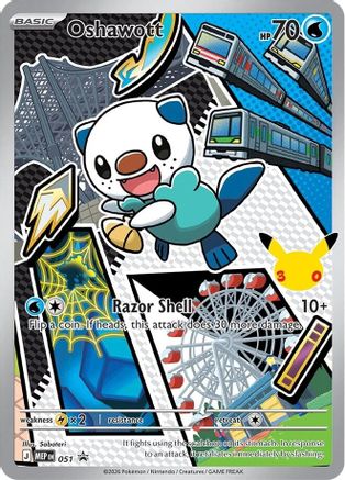 Oshawott 051- ME Mega Evolution Promo Holofoil - Promo