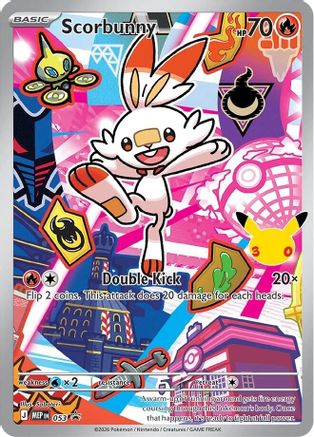 Scorbunny 053- ME Mega Evolution Promo Holofoil - Promo