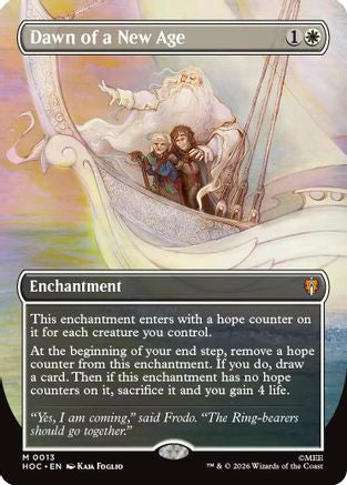 Dawn of a New Age (Borderless) (HOC-013) - The Hobbit: Eternal-Legal