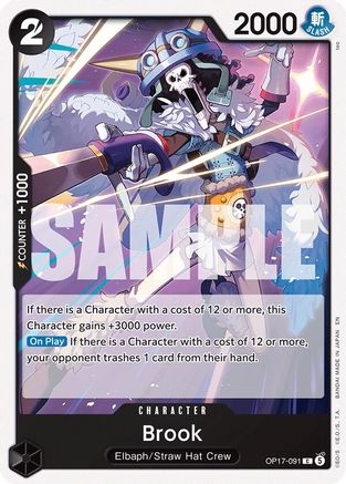 Brook (OP17-091) - The World's Strongest Warriors
