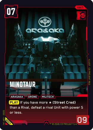 Minotaur (B003) - Embracing Power Beta Starter Deck