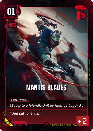 Mantis Blades (B007) - Embracing Power Beta Starter Deck