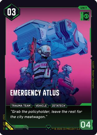 Emergency Atlus (B015) - Embracing Power Beta Starter Deck
