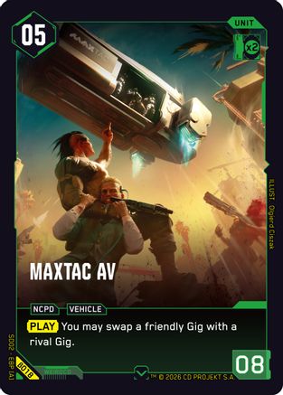 MaxTac AV (B018) - Embracing Power Beta Starter Deck