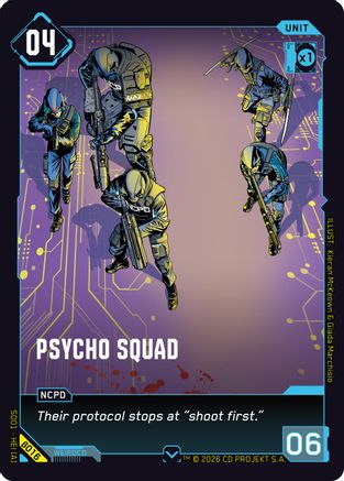 Psycho Squad (B016) - The Heist Beta Starter Deck