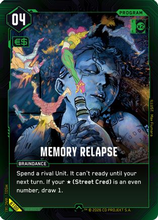 Memory Relapse (B100) - Welcome to Night City Beta