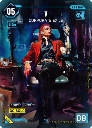 V - Corporate Exile (006) - Box Toppers Retail Foil