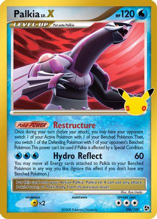 Palkia LV.X 106/106 - ME 30th Celebration Classic Collection Holofoil - Classic Collection