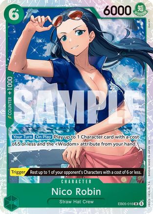 Nico Robin (016) (EB05-016) - Extra Booster: One Piece Heroine's Edition Vol. 2 Foil