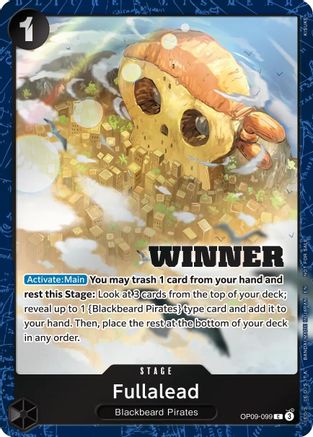 Fullalead (Winner Pack 2026 Vol. 4) (OP09-099) - One Piece Promotion Cards Foil