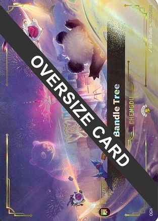 Bandle Tree (Oversized) (278a/298) - Riftbound Worlds Bundle 2025 Foil