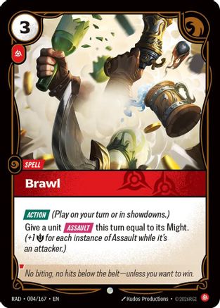 Brawl (004/167) - Radiance Foil