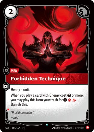 Forbidden Technique (010/167) - Radiance