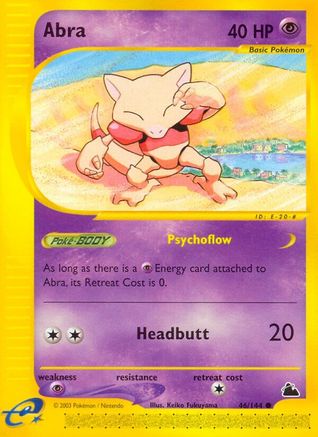 Abra 46/144 - Skyridge - Common