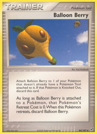 Balloon Berry 84/107 - Deoxys Reverse Holofoil - Uncommon