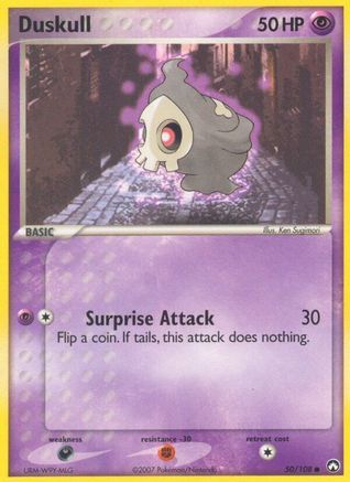 Duskull 050/108 - Power Keepers Reverse Holofoil - Common
