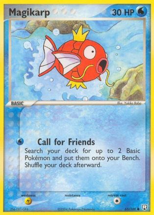Magikarp 065/109 - Team Rocket Returns Reverse Holofoil - Common