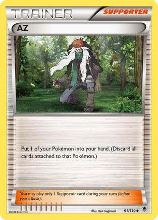 AZ 091/119 - XY Phantom Forces - Uncommon