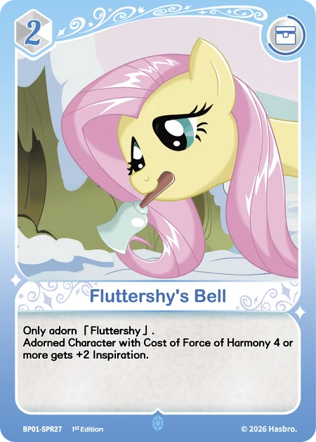 Fluttershy's Bell | BP01-SPR27 | SPR